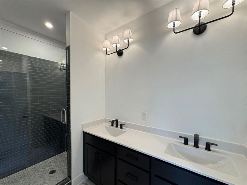 Furnished interior view inside a new home in , Alpharetta (Image 7). Furnished interior view inside a new home in , Alpharetta (Image 7).