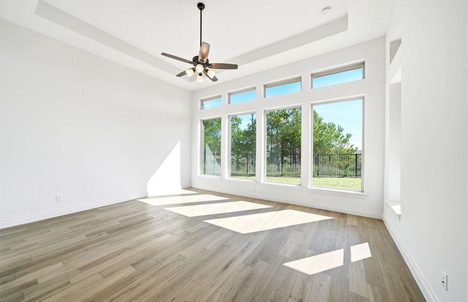 Spacious, unfurnished interior of a new home in , Cypress (Image 22).