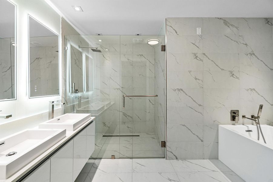 Furnished interior view inside a new home in , West Palm Beach (Image 9).