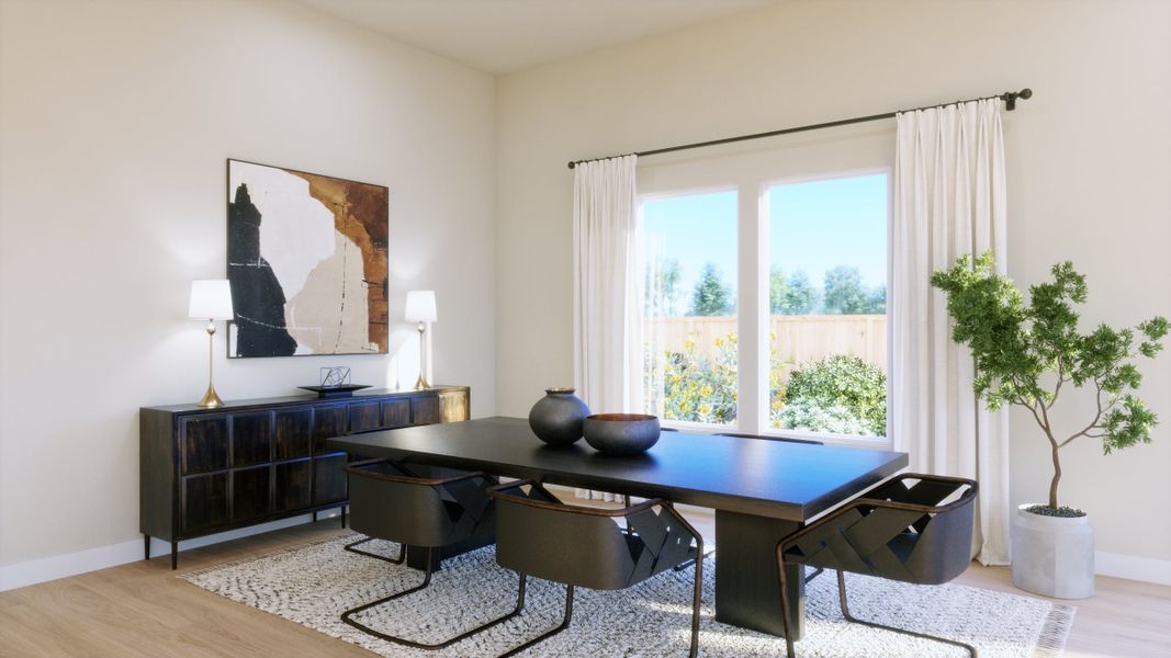 Representative furnished interior of a home built from the 5053 by Risewell Homes in Freedom at Anthem, Kyle (Image 5). Representative furnished interior of a home built from the 5053 by Risewell Homes in Freedom at Anthem, Kyle (Image 5).