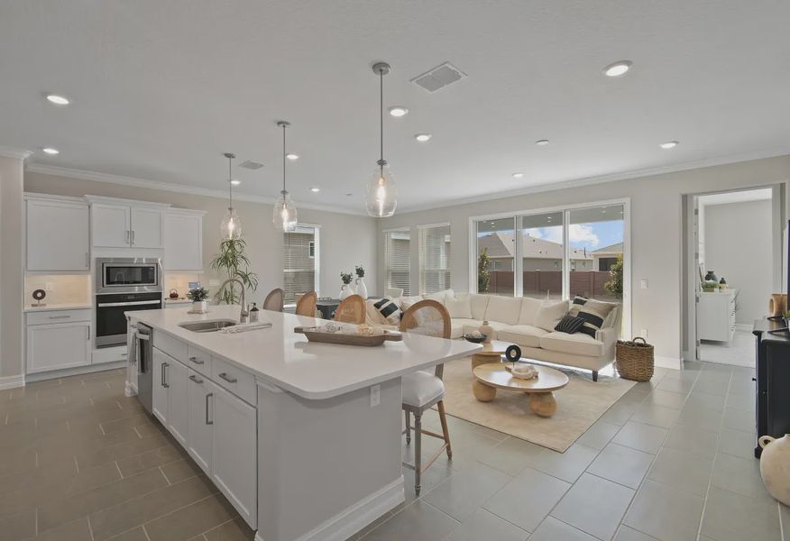 Model Home Kitchen & Great Room - 5 of 15