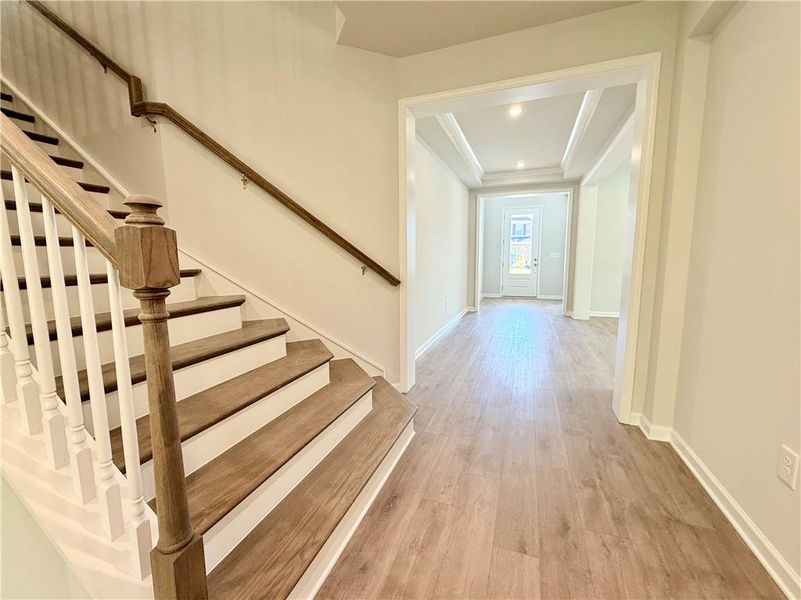Spacious, unfurnished interior of a new home in Berkeley Mill, Cumming (Image 10).