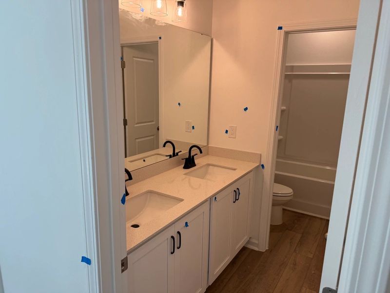 Bath 2 featuring the AW Collection® Timeless - Smooth surfaces and soft tones feel right at home.