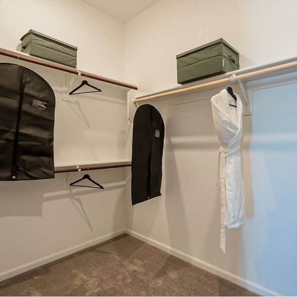 Heartland Gladden Farms Tortolita owner suite closet Heartland Gladden Farms Tortolita owner suite closet