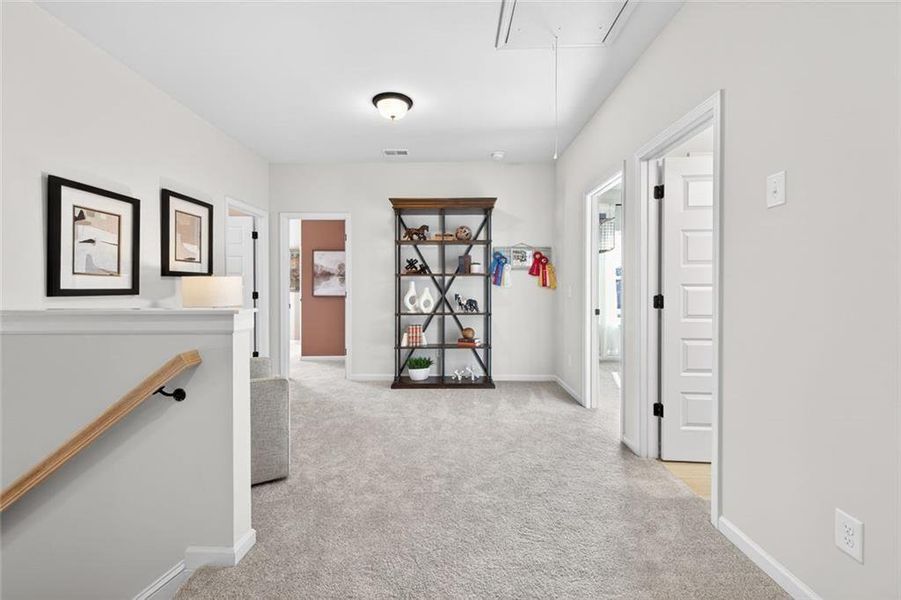Furnished interior view inside a new home in Laurel Creek, Calhoun (Image 9).