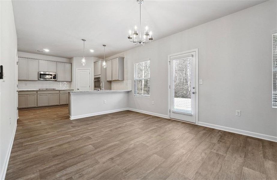 Spacious, unfurnished interior of a new home in River Walk Farm, Covington (Image 21).