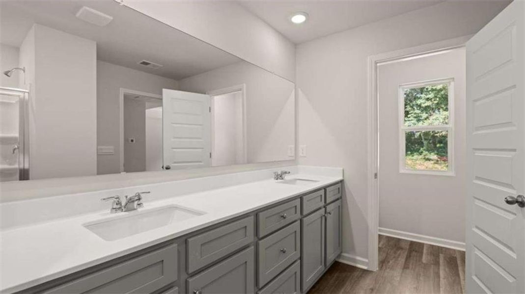 Furnished interior view inside a new home in Brookland Commons, Monroe (Image 10).