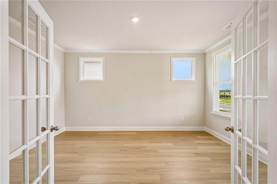 Spacious, unfurnished interior of a new home in Wehunt Meadows, Hoschton (Image 15). Spacious, unfurnished interior of a new home in Wehunt Meadows, Hoschton (Image 15).