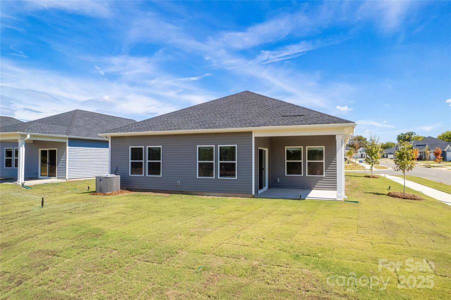 Exterior details and patio area of a home in Oxford Station, Salisbury (Image 2). Exterior details and patio area of a home in Oxford Station, Salisbury (Image 2).