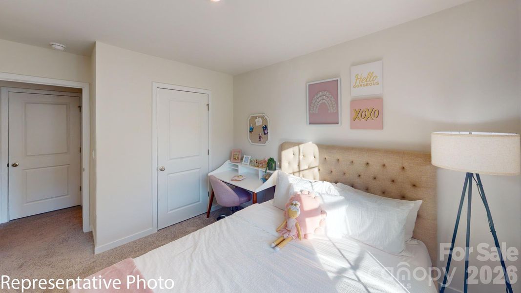 Furnished interior view inside a new home in Huffman Ridge, Hickory (Image 35).
