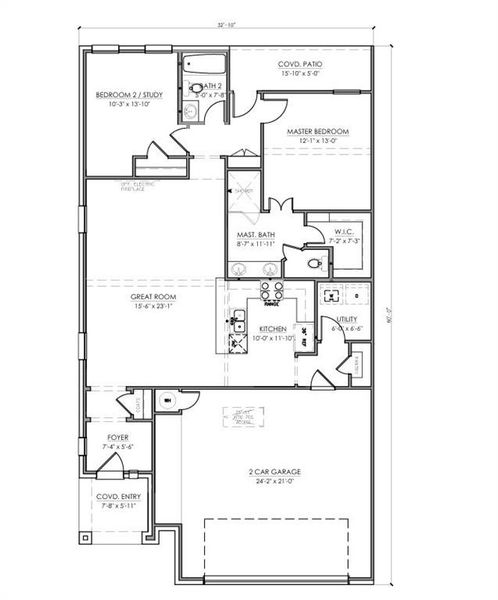 View of home floor plan