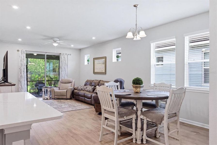 Furnished interior view inside a new home in Wellen Park, Venice (Image 10).