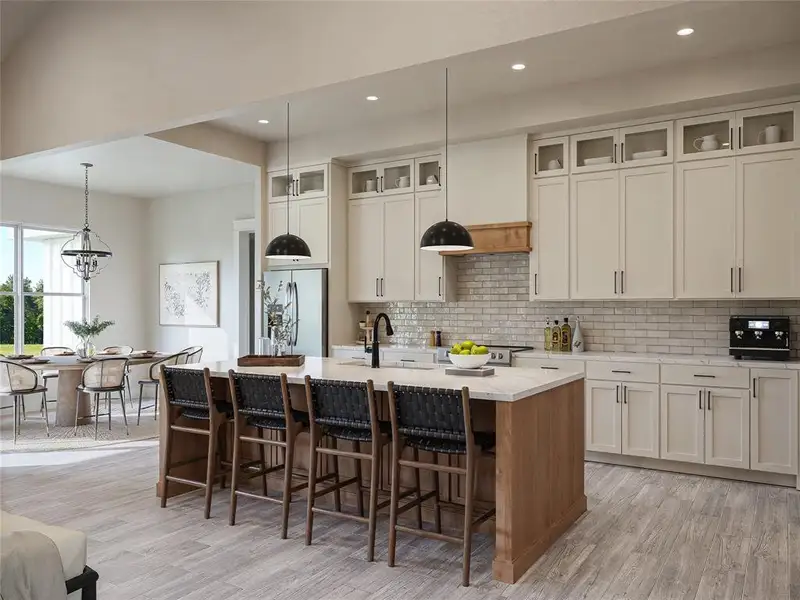 Furnished interior view inside a new home in , Tolar (Image 4).