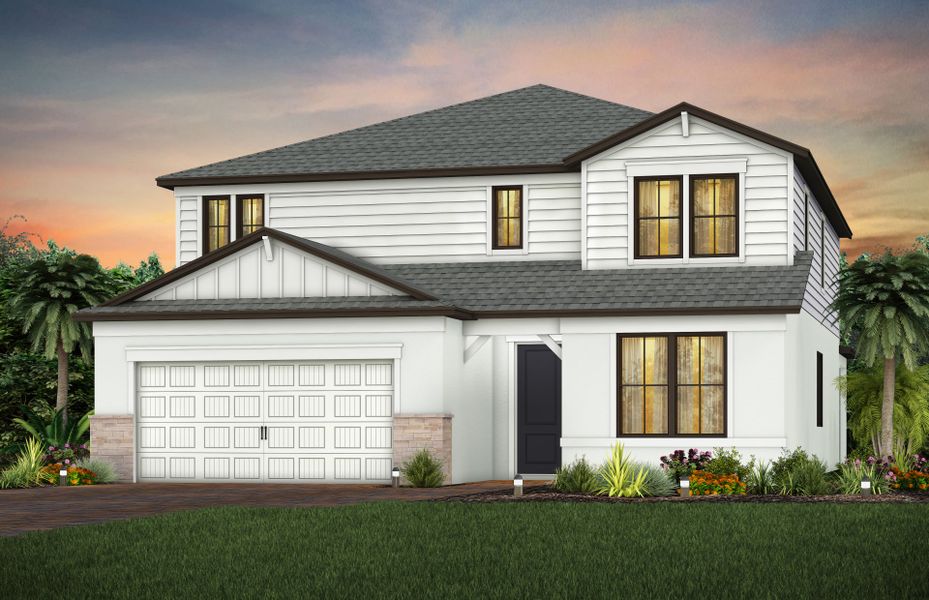 Exterior CO1 with optional stone