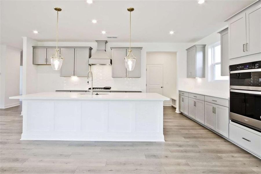 Furnished interior view inside a new home in The Paddocks at Doc Hughes, Buford (Image 15).
