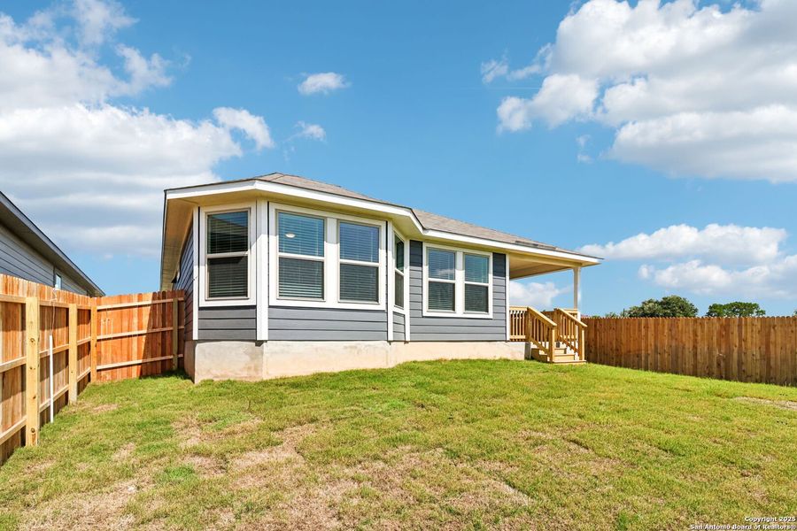 Front exterior of a new home in Catalina, Converse, TX, highlighting curb appeal (Image 31).