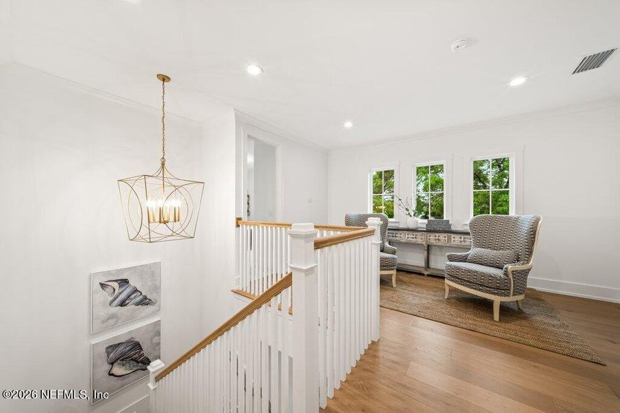 Furnished interior view inside a new home in , Jacksonville (Image 45).