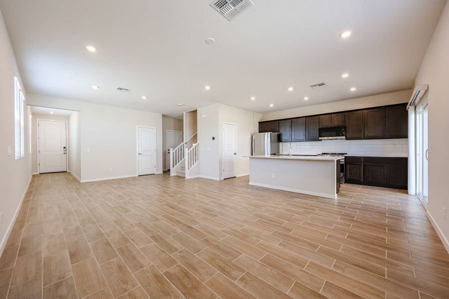 A large empty room.