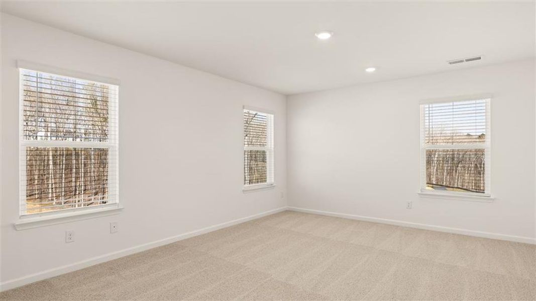 Spacious, unfurnished interior of a new home in Kingston Ranch at Lake Oconee, Buckhead (Image 42).