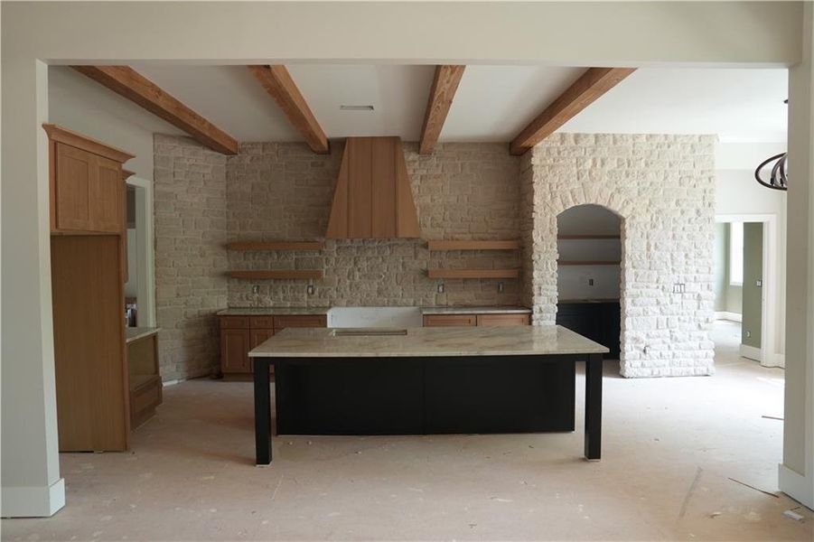 In-progress construction of a new home in , Conyers, GA (Image 5).