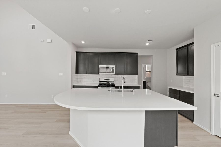 Furnished interior view inside a new home in The Trails, New Caney (Image 7). Furnished interior view inside a new home in The Trails, New Caney (Image 7).