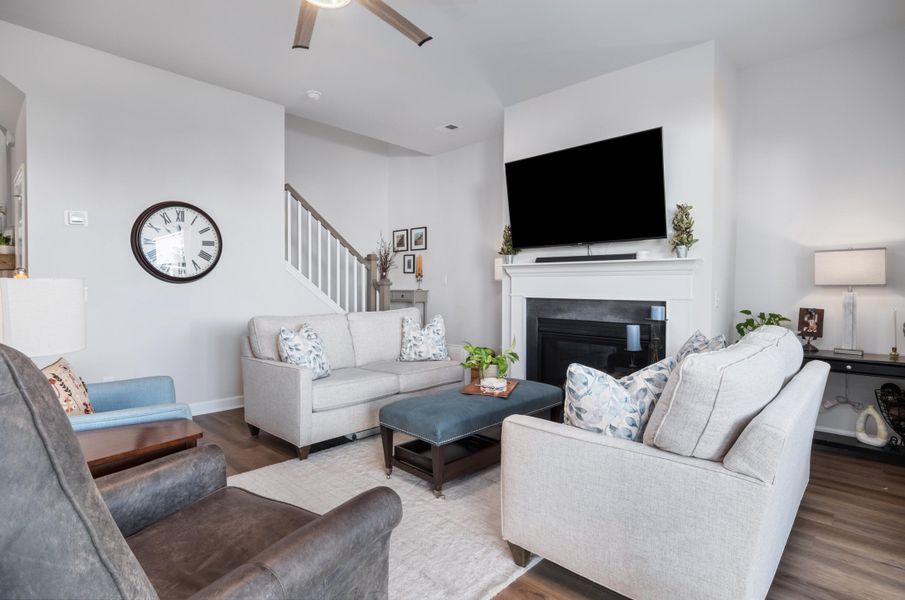 Furnished interior view inside a new home in Midtown at Nexton, Summerville (Image 15). Furnished interior view inside a new home in Midtown at Nexton, Summerville (Image 15).