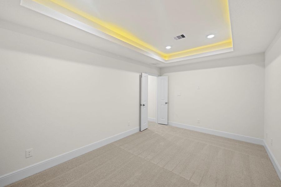 Spacious, unfurnished interior of a new home in Harvest Green, Richmond (Image 28). Spacious, unfurnished interior of a new home in Harvest Green, Richmond (Image 28).