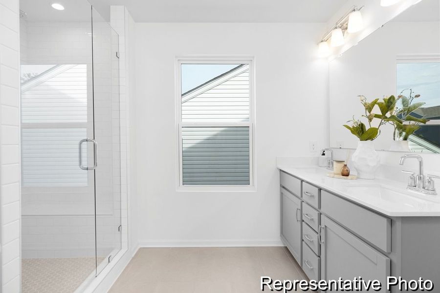 Furnished interior view inside a new home in Wheatfield Estates, Statesville (Image 28).