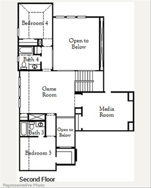 Chappell Hill II Second Floor Plan