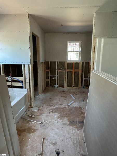 In-progress construction of a new home in Shiloh Trail, Wellford, SC (Image 19).