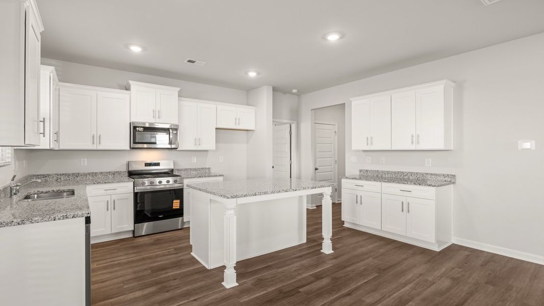 Furnished interior view inside a new home in Highland Hills, Graniteville (Image 5).