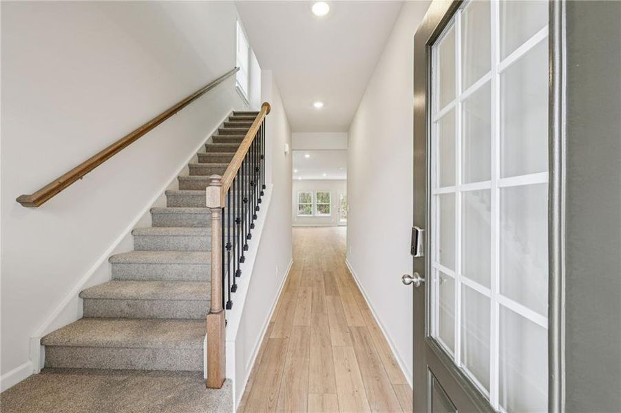 Spacious, unfurnished interior of a new home in Hawthorne Station, College Park (Image 17). Spacious, unfurnished interior of a new home in Hawthorne Station, College Park (Image 17).