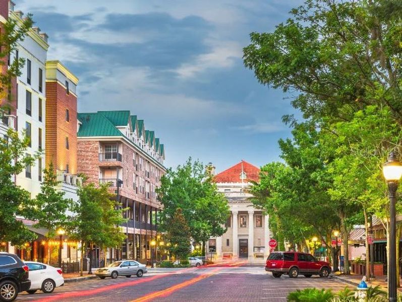 Gainesville is only 20 minutes away!