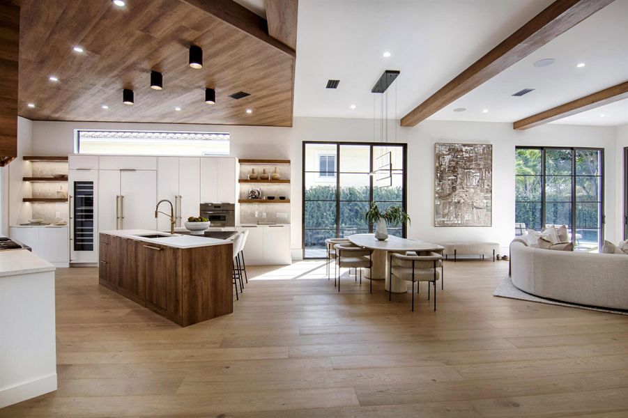 Furnished interior view inside a new home in , Wellington (Image 60).