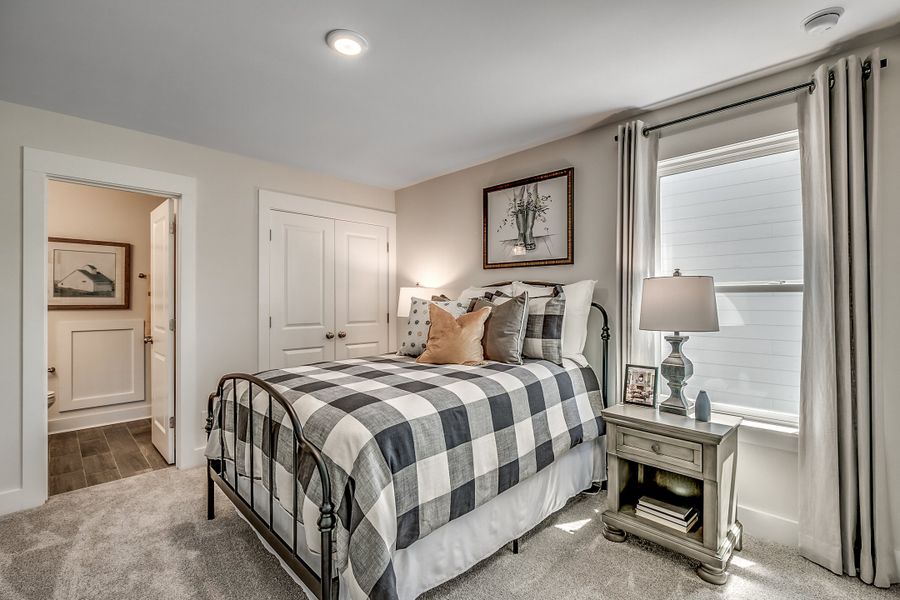 Representative furnished interior of a home built from the Persimmon by Beazer Homes in Northbrook, Murrells Inlet (Image 9).