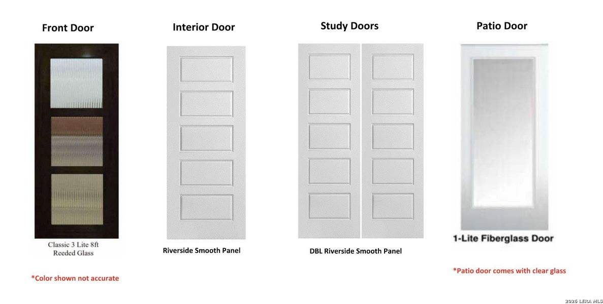 Sample of building materials used in homes in Buffalo Crossing, Cibolo (Image 6).