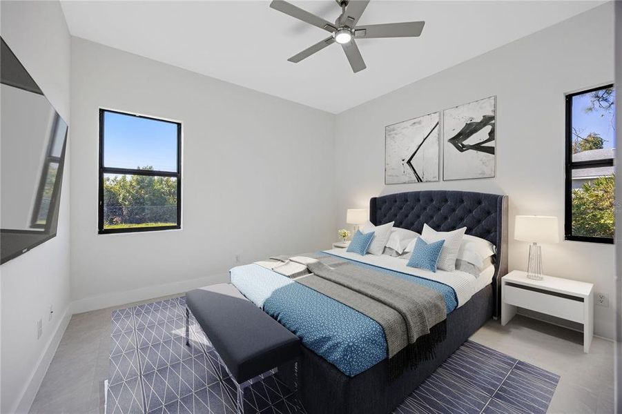 Furnished interior view inside a new home in , Rotonda West (Image 12).