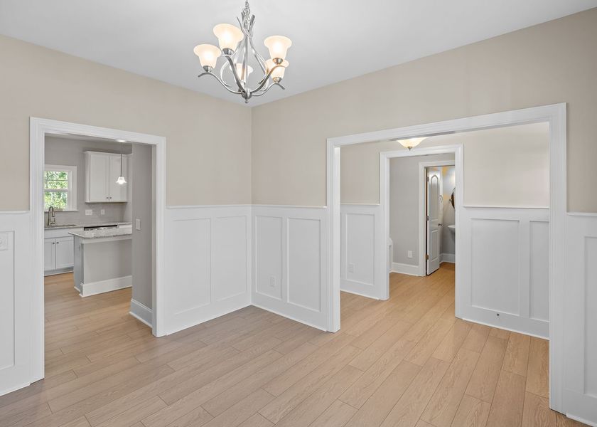 Spacious, unfurnished interior of a new home in Carolina Creek, Hampstead (Image 19).