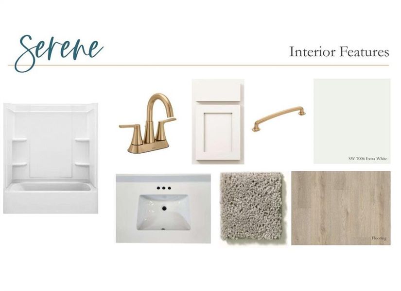 Sample of building materials used in homes in The Estates at Casteel, Bethlehem (Image 7). Sample of building materials used in homes in The Estates at Casteel, Bethlehem (Image 7).