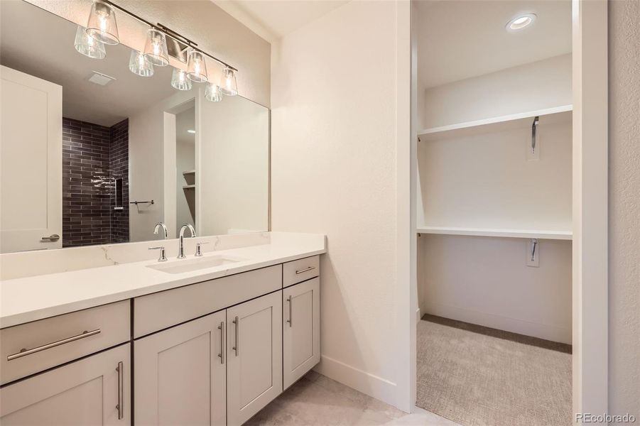 Furnished interior view inside a new home in , Parker (Image 19).