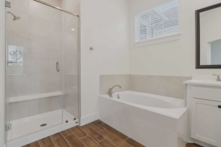 Furnished interior view inside a new home in Kresston Chateau, Montgomery (Image 5).
