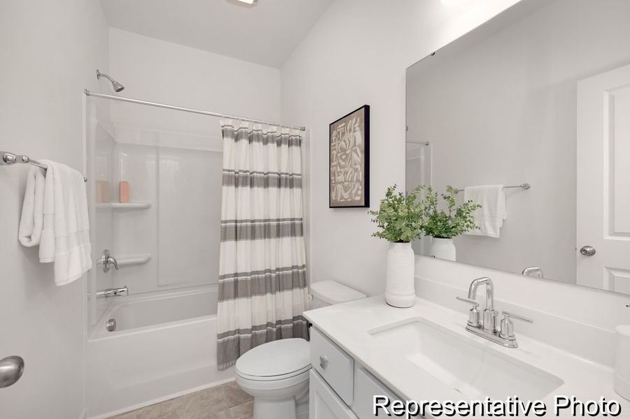 Furnished interior view inside a new home in Edgewater - The Cottages, Lancaster (Image 12).