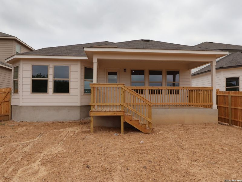 Exterior details and patio area of a home in Agave, San Antonio (Image 23). Exterior details and patio area of a home in Agave, San Antonio (Image 23).