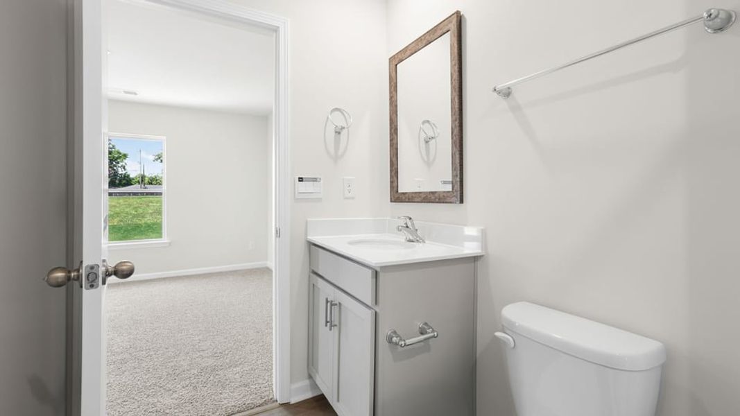 Furnished interior view inside a new home in Harper Ridge, Roebuck (Image 12). Furnished interior view inside a new home in Harper Ridge, Roebuck (Image 12).
