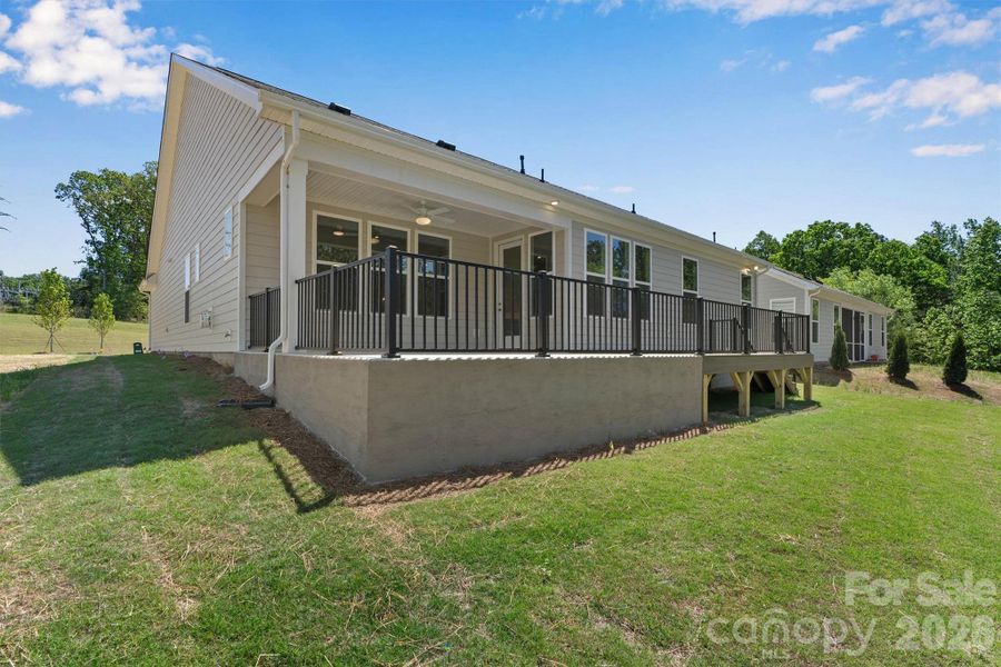 Exterior details and patio area of a home in , Charlotte (Image 21).