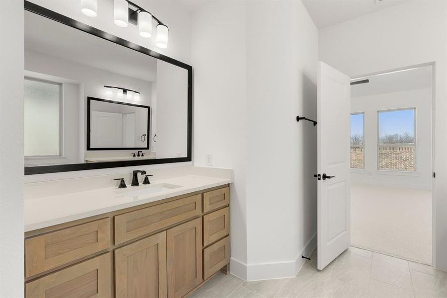Furnished interior view inside a new home in Valencia on The Lake, Little Elm (Image 19). Furnished interior view inside a new home in Valencia on The Lake, Little Elm (Image 19).