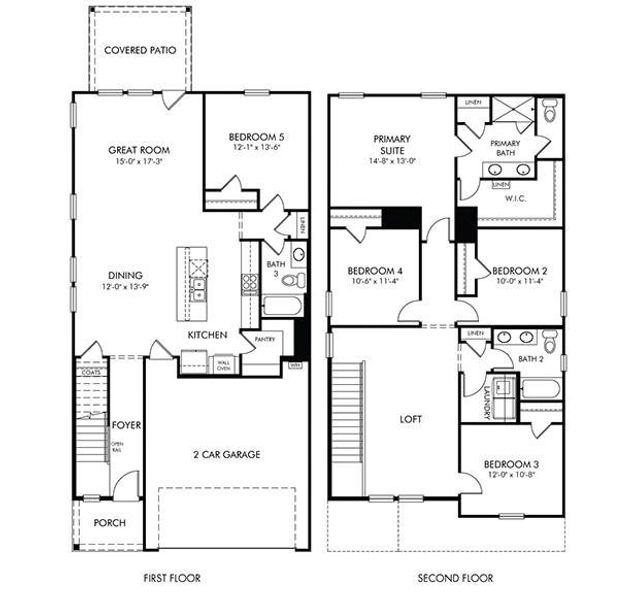 2D floor plan layout of this home in , Lawrenceville, GA (Image 2). 2D floor plan layout of this home in , Lawrenceville, GA (Image 2).
