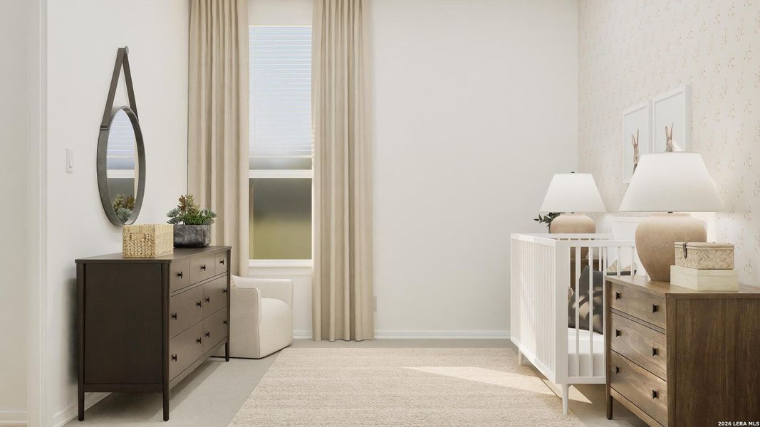 Furnished interior view inside a new home in Gatehouse, New Braunfels (Image 15).