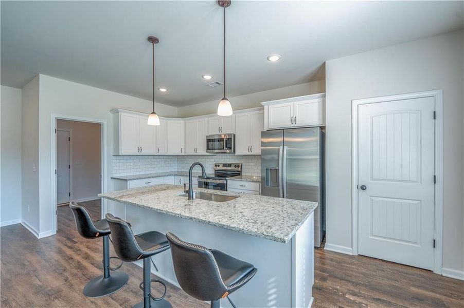 Furnished interior view inside a new home in , Lula (Image 18).