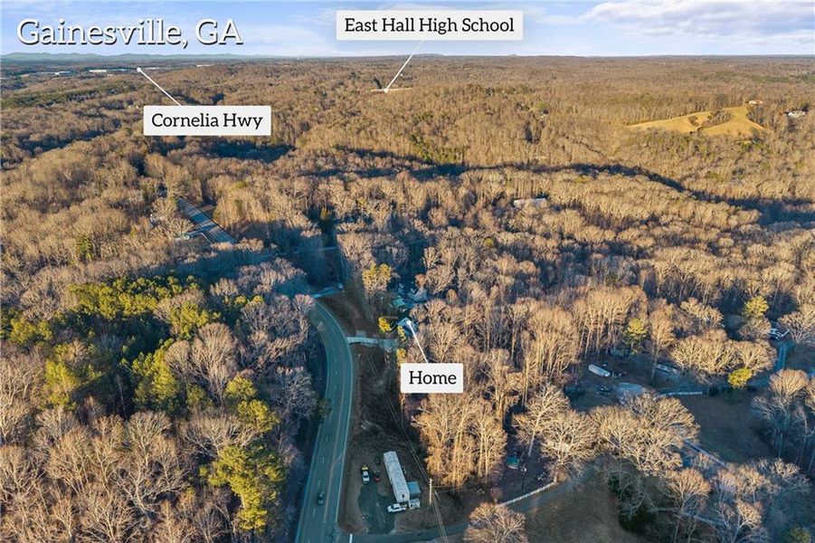 Natural landscape and outdoor views near  in Gainesville (Image 69).